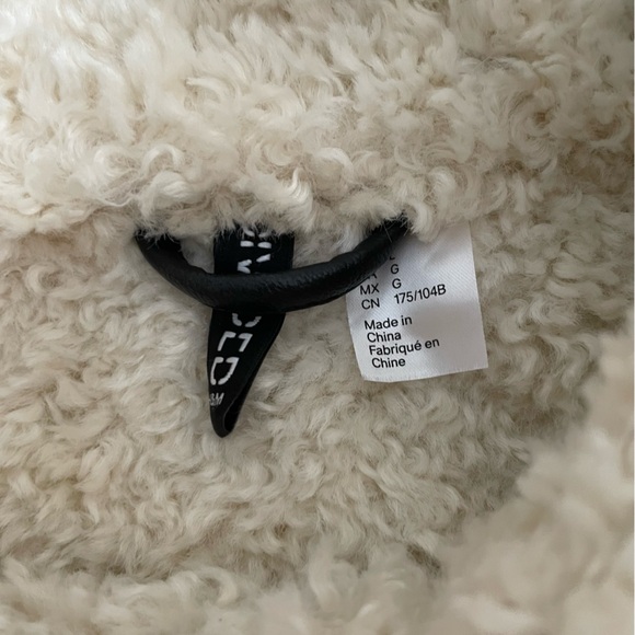 NWOT H&M Oversized Teddy-fleece-lined Jacket - Picture 4 of 5